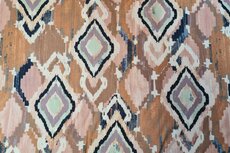 Viscose Stretch Woven Abstract Nude