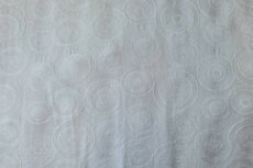 Viscose Satin Jacquard Off White