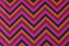 Knitted Jacquard Zigzag Brick