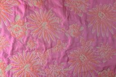 Jacquard Flowers Pink