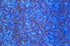 Viscose Digital Flowers Navy/Blue