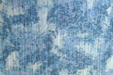 Cotton Crash Flowers Blue
