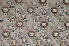 Mousseline Baby Wild Life Taupe