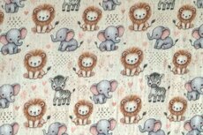Mousseline Baby Wild Life Beige