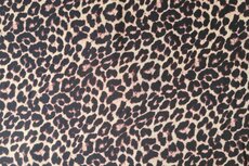 Viscose Satin Leo Brown