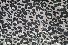 Jacquard Leopard Beige