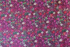 Stretch-Cord Little Flowers Cerise
