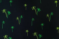 French Terry Flower Neon