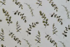 Cotton Jersey Twigs Off White