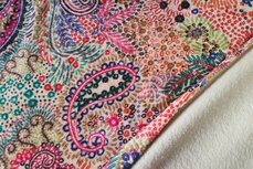 Teddy Fur Paisley Multi