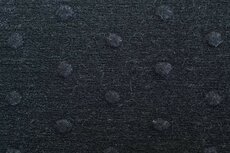 Boiled Wool Dots Black