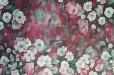 Punta Romance Flowers Red