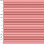 Boordstof Strepen Rood