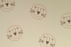 French Terry Lions Sand