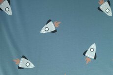 French Terry Rocket Blue