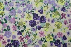 Jacquard Lillya Lime/Purple