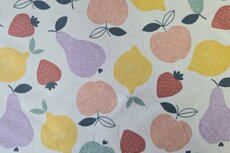 French Terry Fruit Off White