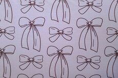 French Terry Ribbons Rosé