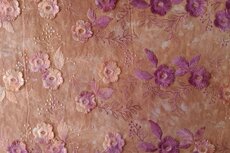 Cotton Embroidery Tie Dye Multi Brick