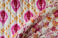 Double Stepped Cotton Pink 2