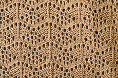 Heavy Lace Knit Camel