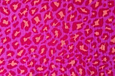 Mousseline Animal Spots Pink
