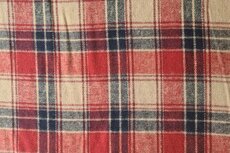 Cotton Flannel Check Red