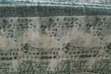 Viscose Crepe Abstract Grey/Blue