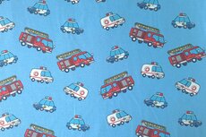 Cotton Jersey Rescue Brigade Blue