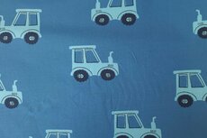Cotton Jersey Tractor Blue