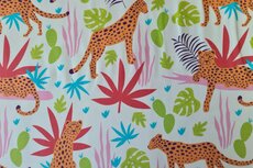 Cotton Jersey Leo Multicolour