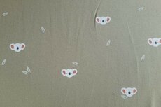 Cotton Jersey Baby Koala Green