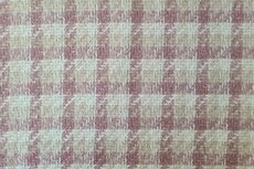 Brushed Bouclé Check Rosé