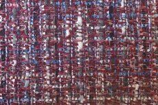 Chanel Bouclé Wool Wine-Red the luxe