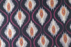 Punta Abstract Black/Wine Red