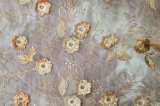 Cord Embroidery Tie Dye Sand