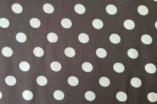 Viscose Dots Brown