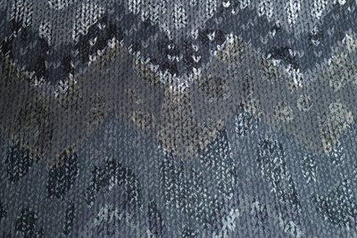 Viscose Jersey Flockprint Abstract Shapes Grey